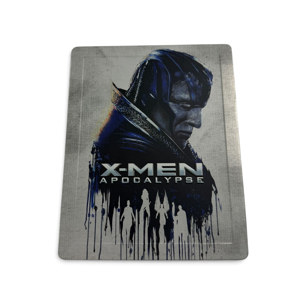 X-Men Apocalypse Steelbook Blu-ray DVD Marvel Movie Collectible Case
